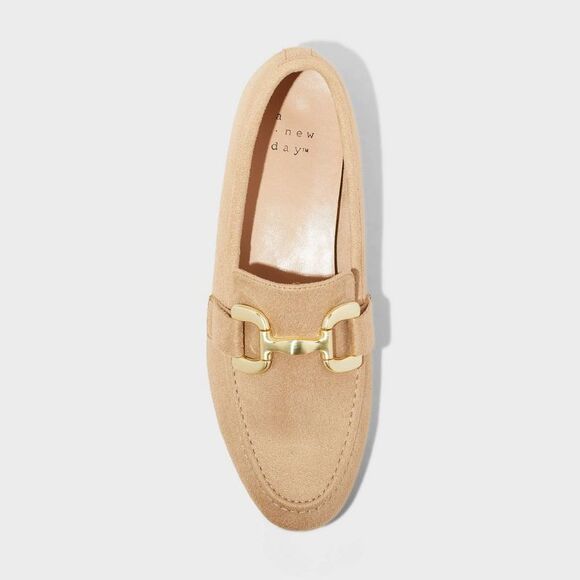 A New Day - Women's Carolyn Loafers with Memory Foam Insole -  Beige - Picture 3 of 4